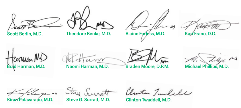 dr or phd in signature